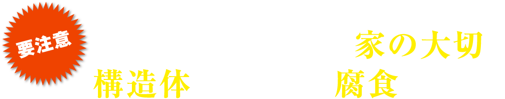 雨漏りは放っておくと大変なことに・・・